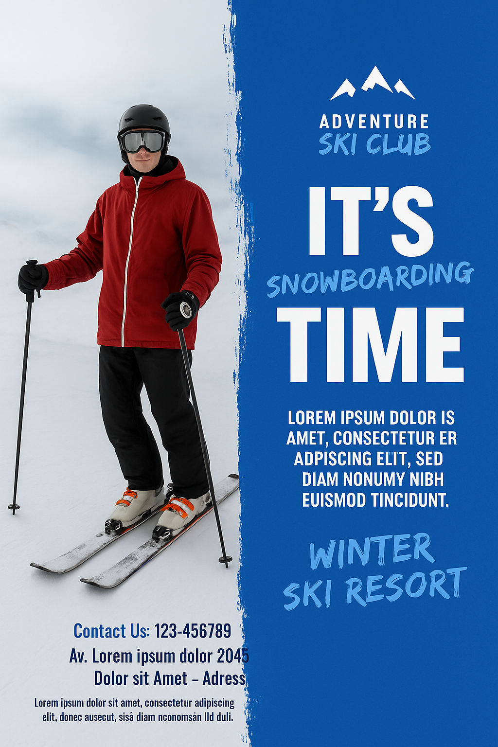 Snowboarding Adventure Poster